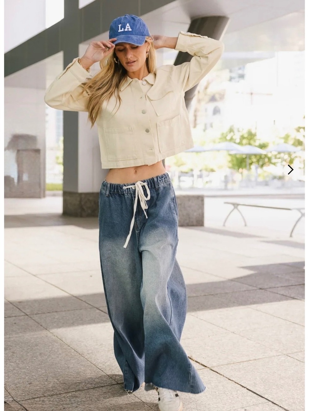 EUC Böhme Zaylee Baggy Jeans size M